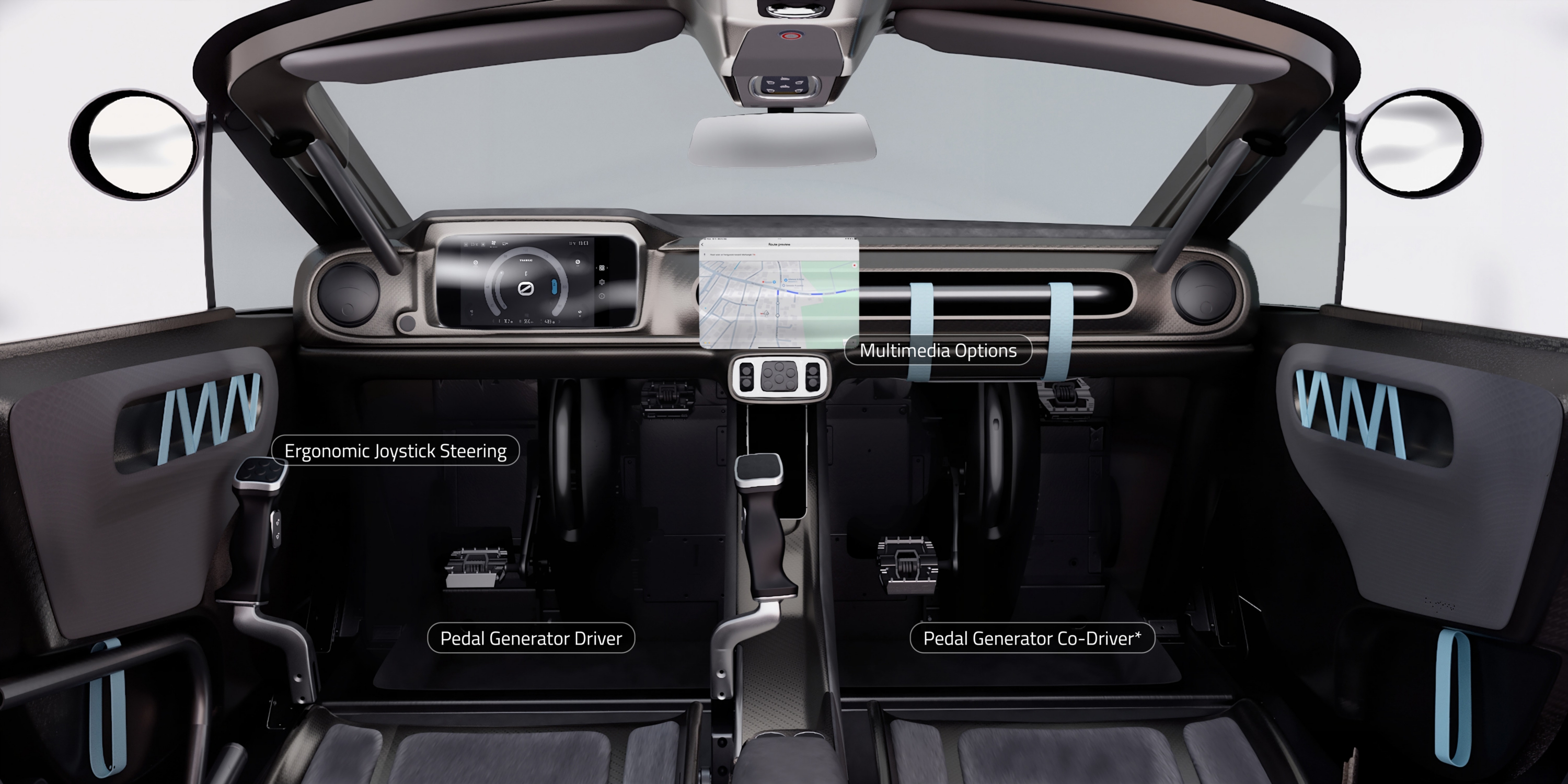 TWIKE 5 Soft Haptic Interior Dashboard