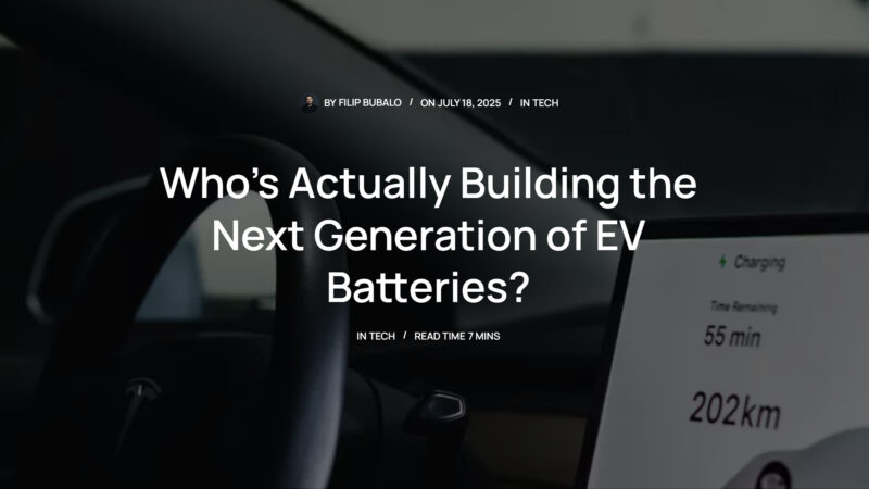 twike article on charging stack