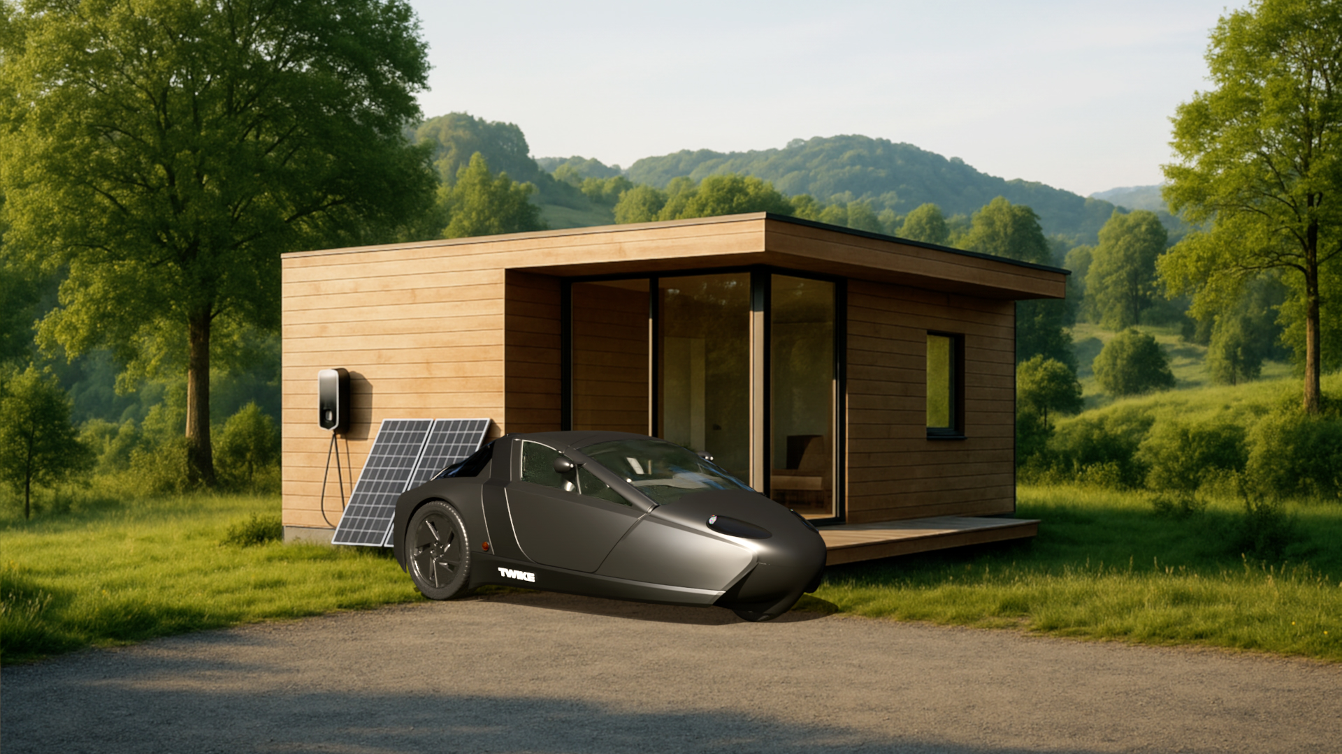 twike bidirectional charging powering your vehicle with off grid solar panel