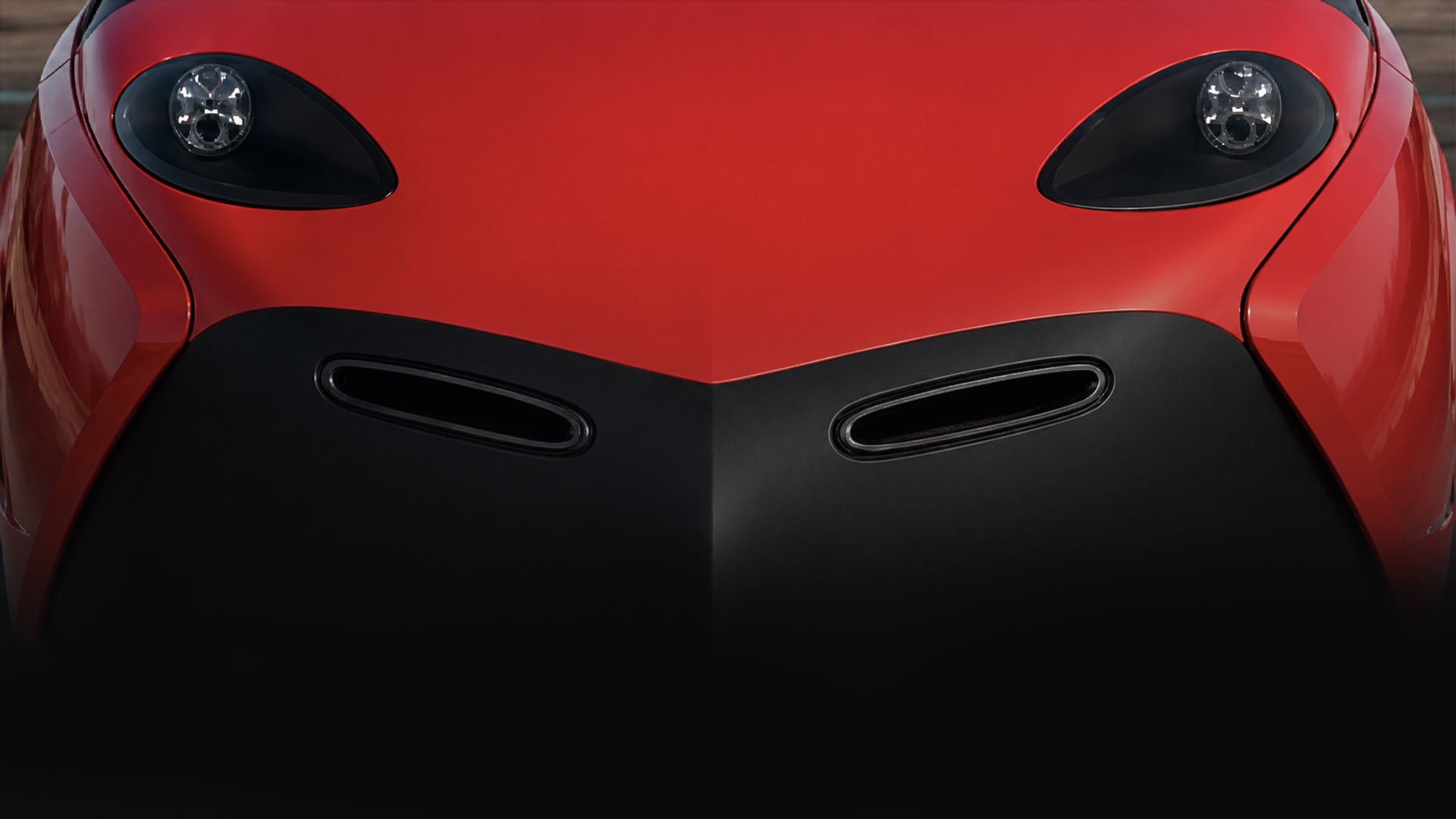 the new aerodynamic concept of TWIKE 5 the falcon front